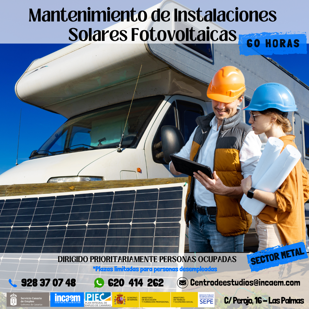 Especialízate en Mantenimiento de Instalaciones Solares Fotovoltaicas